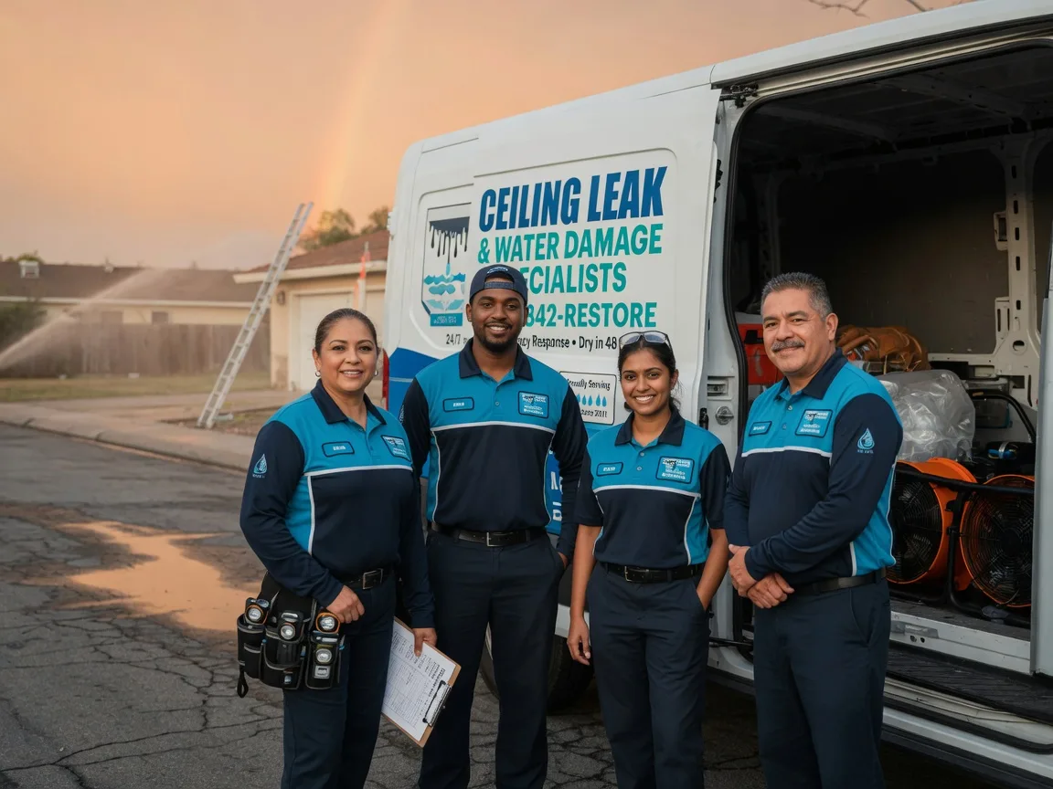 Ceiling Leak Cleanup company in Dixon, WY